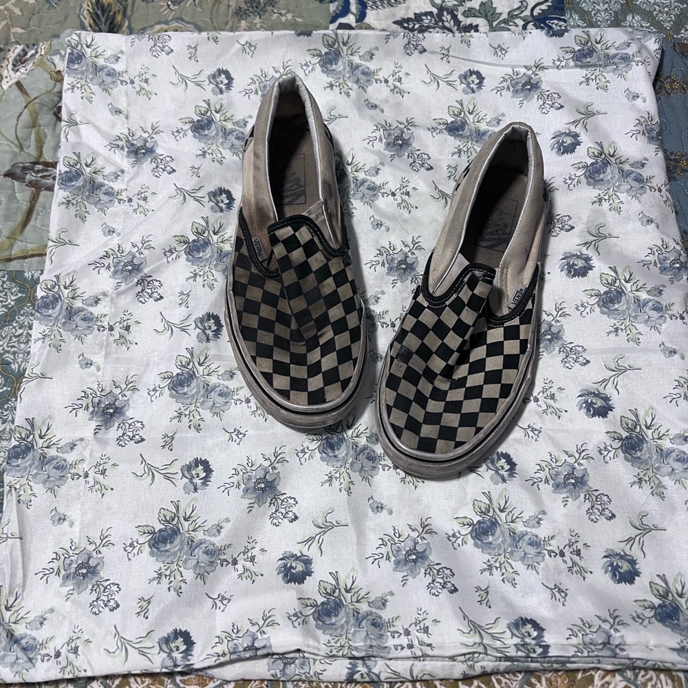 Used Women's Checkered Vans